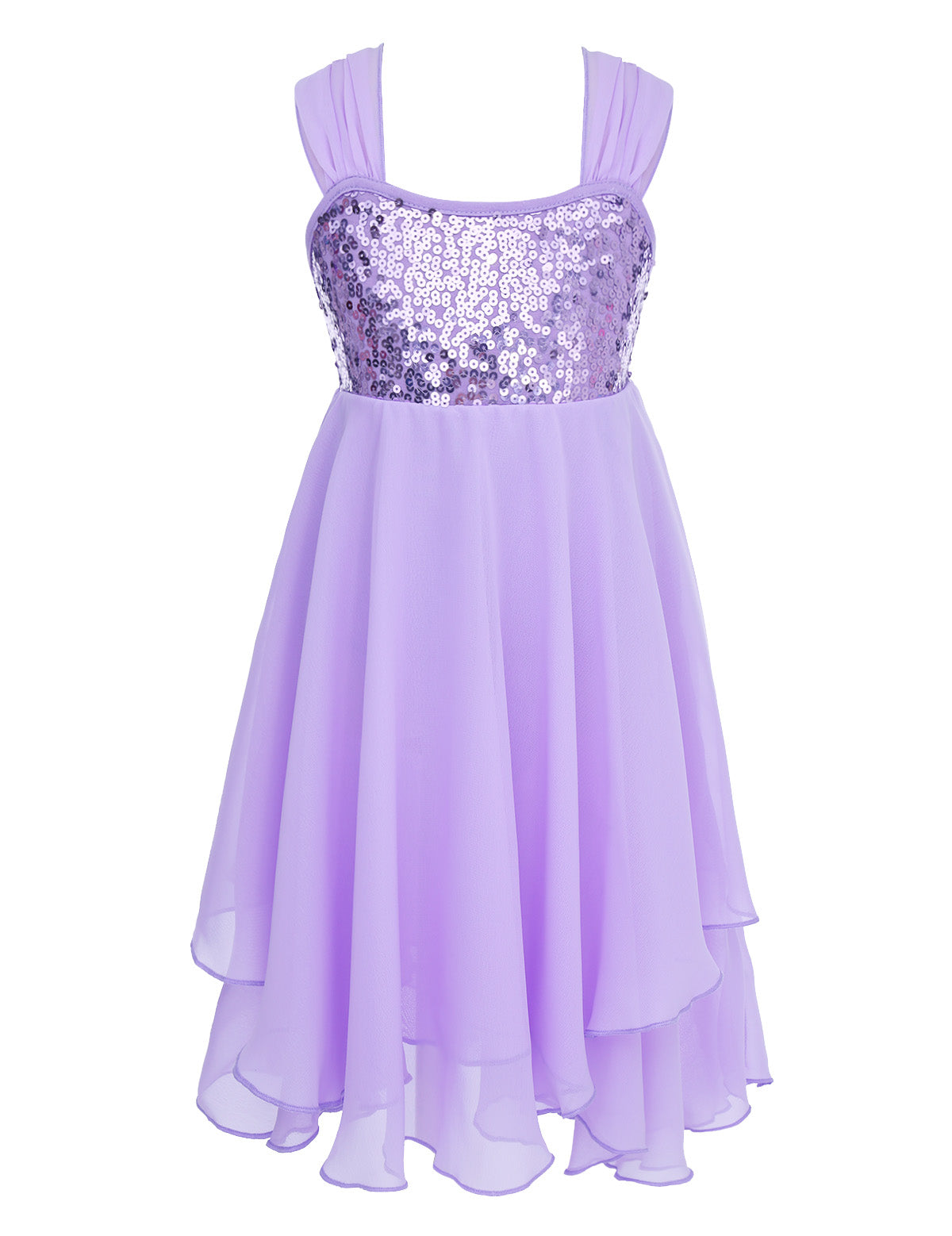 Kids Girls Ballerina Tutu Ballet Lyrical Dance Dress Gymnastics Leotard Sequins Fairy Tutu Ballet Jersey Dance Dress Costumes