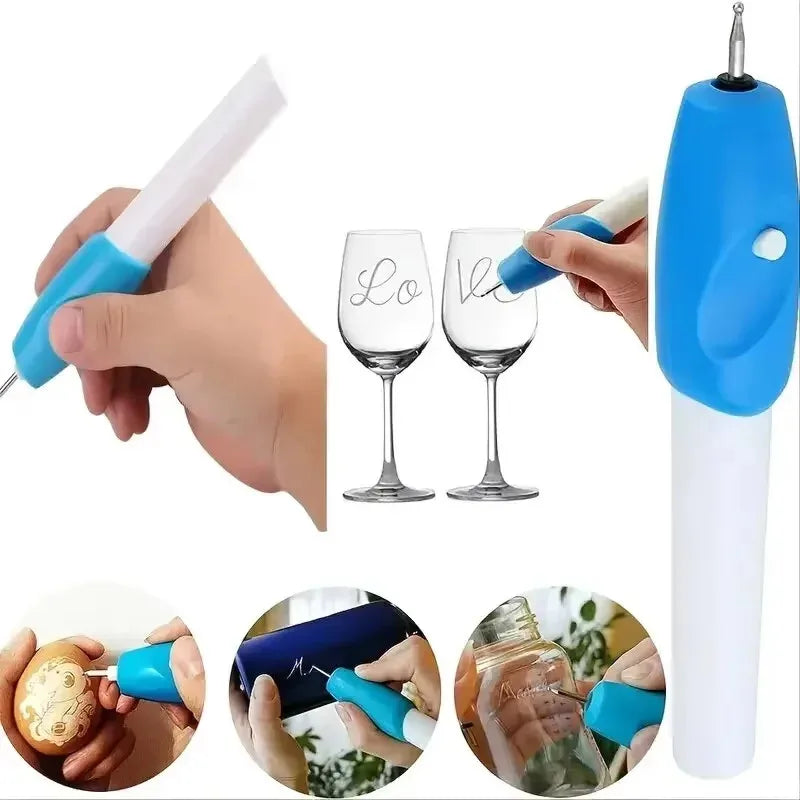 Mini Wireless Engraving Pen, Precision Electric Engraving Pen, Name Writing Engraving Tool For Crafts And DIY.