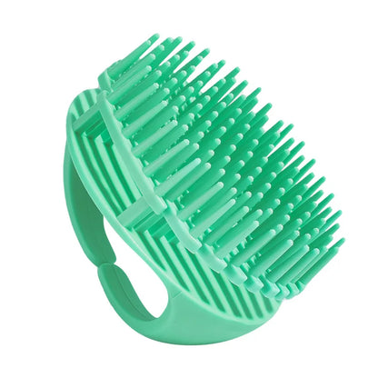 Silicone Shampoo Scalp Hair Massager Head Body Scalp Massage Brush Hair Washing Brush Scalp Exfoliator Brush Head Scrubber Tools