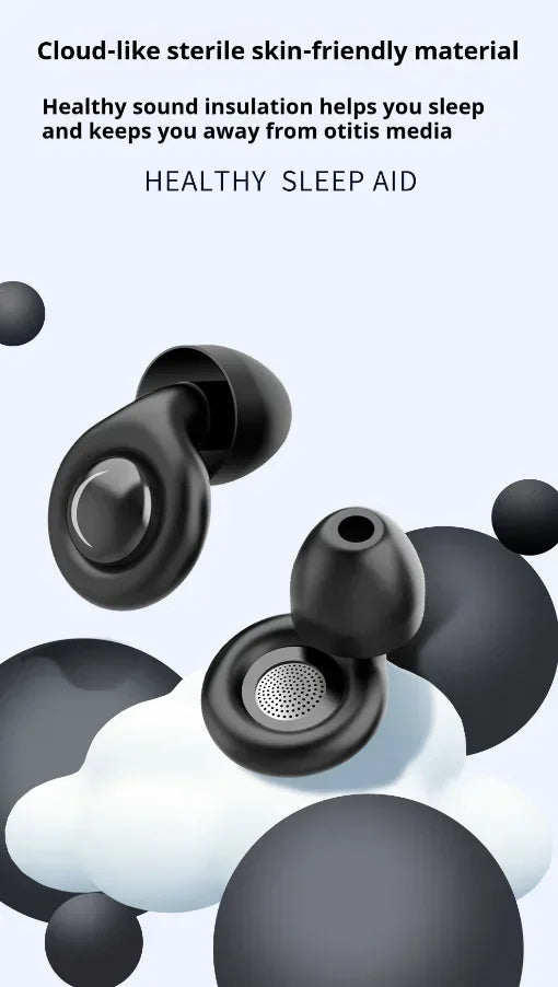 Silicone Ear Plugs Sleep Noise Cancelling Reusable Hearing Protection Anti Noise Earplugs for Concerts Travel Sleeping Ear Plug