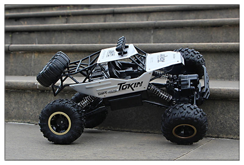 35CM Remote Control Off Road RC Car Radio Climbing Super Alloy Truck Buggy 4x4 RTR Vehicle Electric Toy Childrens Kids Gifts