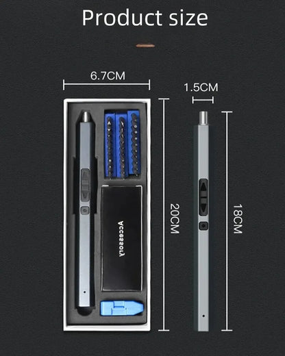 12-In-1 50-In-1 Electric Screwdriver Set Phone Game Machine Toy Computer Charging Screwdriver Rechargeable Wireless Cordless Bit