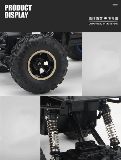 35CM Remote Control Off Road RC Car Radio Climbing Super Alloy Truck Buggy 4x4 RTR Vehicle Electric Toy Childrens Kids Gifts
