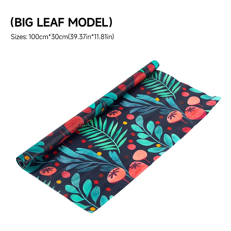 WEEDI Reusable Beeswax Wrap Roll, Eco-Friendly, Wax Paper Roll, Plastic-Free Beeswax Food Wrap for Sandwich, Fruit & Bowl Cover
