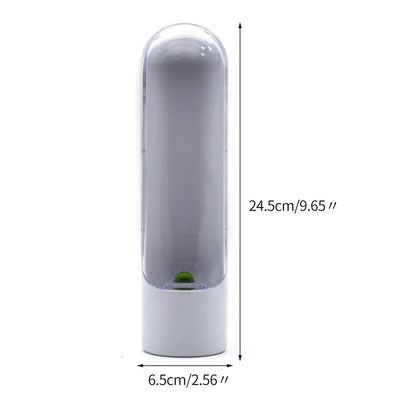 1/2/3PCS Herb Saver Storage Container Fresh Herb Keeper Vanilla Vegetables Fresh Preservation Bottle For Refrigerator Kitchen