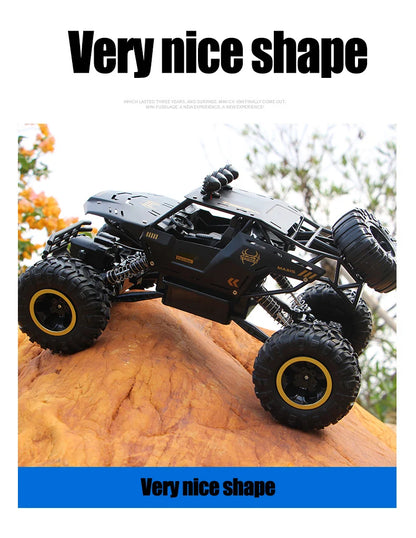 35CM Remote Control Off Road RC Car Radio Climbing Super Alloy Truck Buggy 4x4 RTR Vehicle Electric Toy Childrens Kids Gifts
