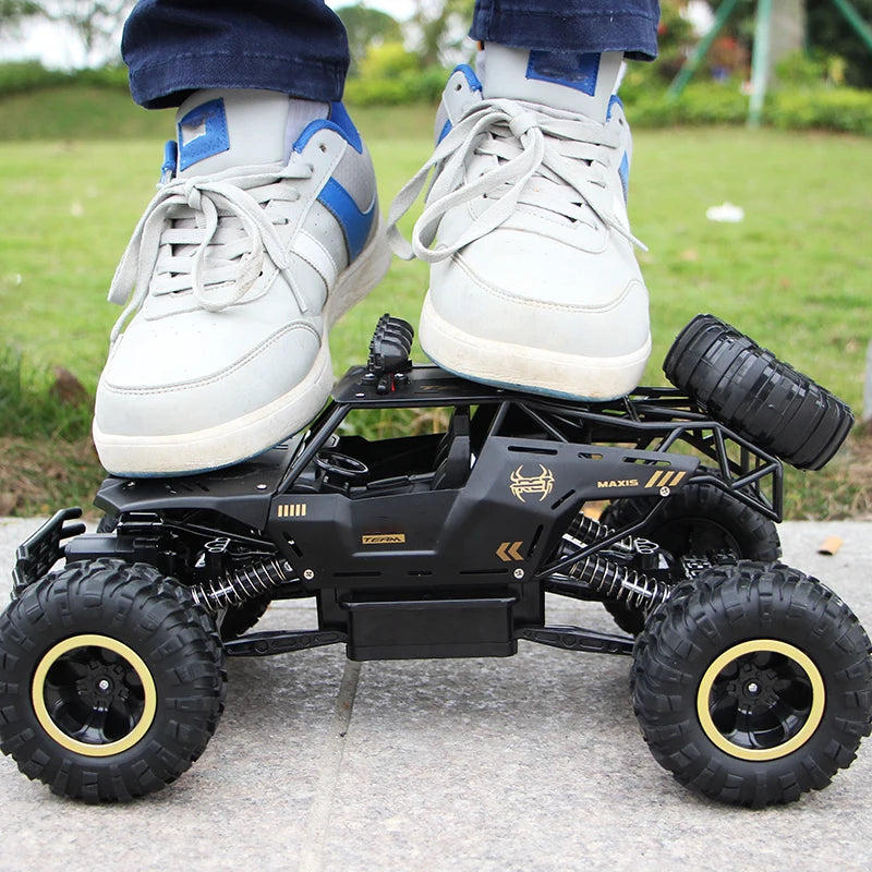 35CM Remote Control Off Road RC Car Radio Climbing Super Alloy Truck Buggy 4x4 RTR Vehicle Electric Toy Childrens Kids Gifts
