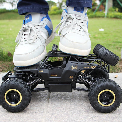 35CM Remote Control Off Road RC Car Radio Climbing Super Alloy Truck Buggy 4x4 RTR Vehicle Electric Toy Childrens Kids Gifts