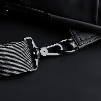 Anti-theft Shoulder Men's Fashion Sling Backpack with USB Charging Port, Waterproof Crossbody Chest Bag for Travel & Daily Use