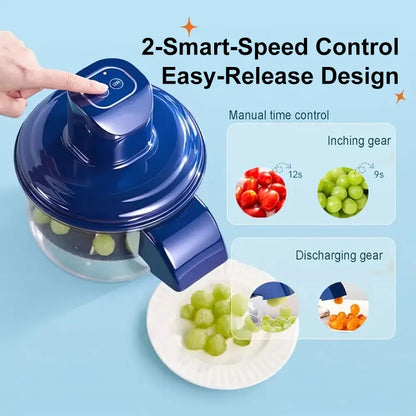 2026 Upgrade Electric Garlic Fruit Peeler Effortless Peeling One-Touch Operation Easy to Clean Remover Tool for Kitchen