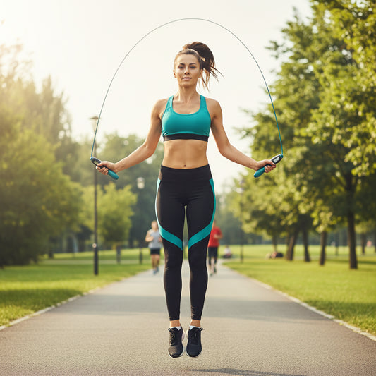 Counting Jump Rope Steel Skipping Exercise Adjustable Fitness Gym Training Home Equipment Sports Adult Student Exam