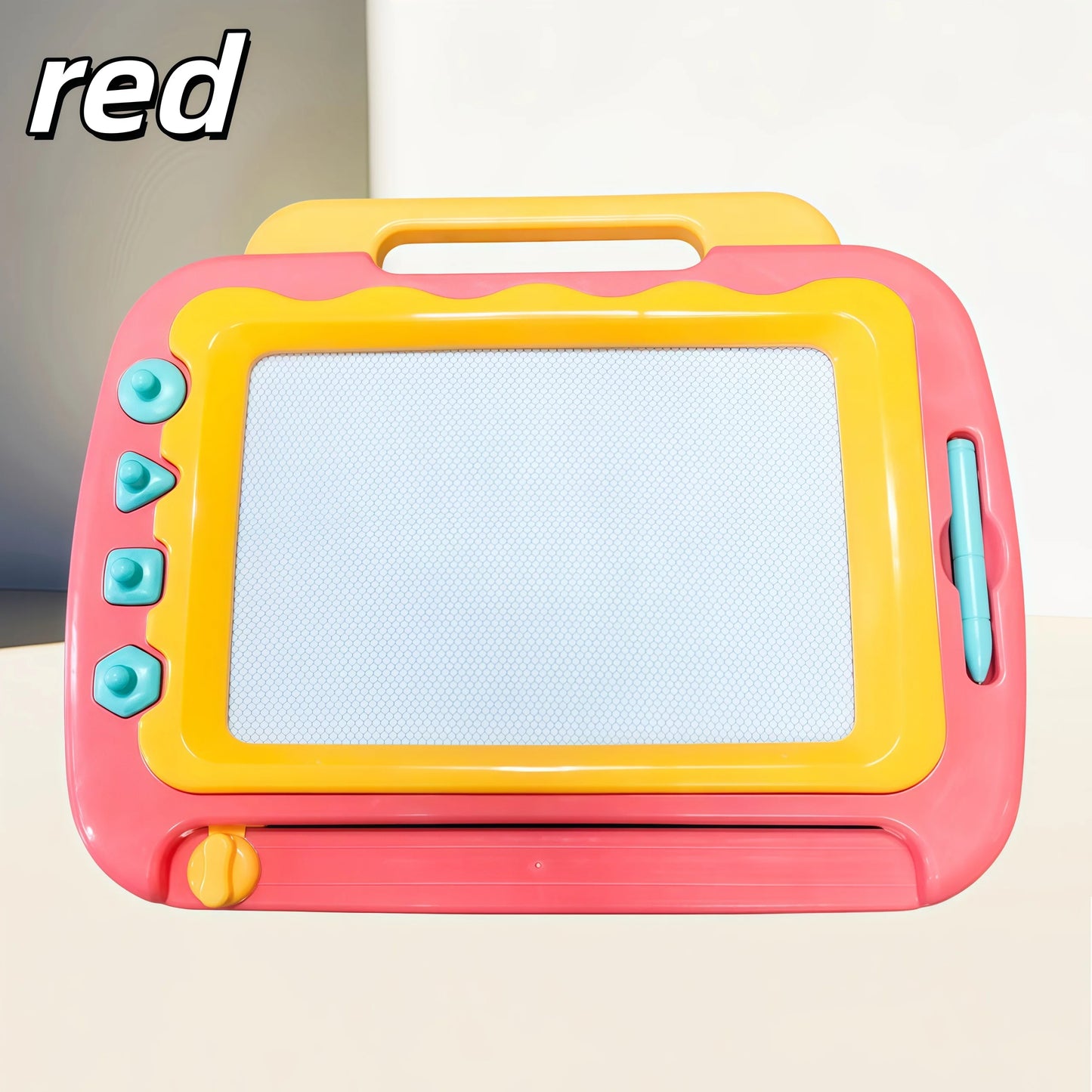 Baby colored magnetic drawing board super large children's toy graffiti erasable drawing writing board magnetic suction early ed