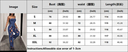 Women Streetwear Vintage Cutout Hollow Out Criss Cross Side Straight Wide Leg Blue Denim Pants 2025 Fashion High Waist Sexy Part