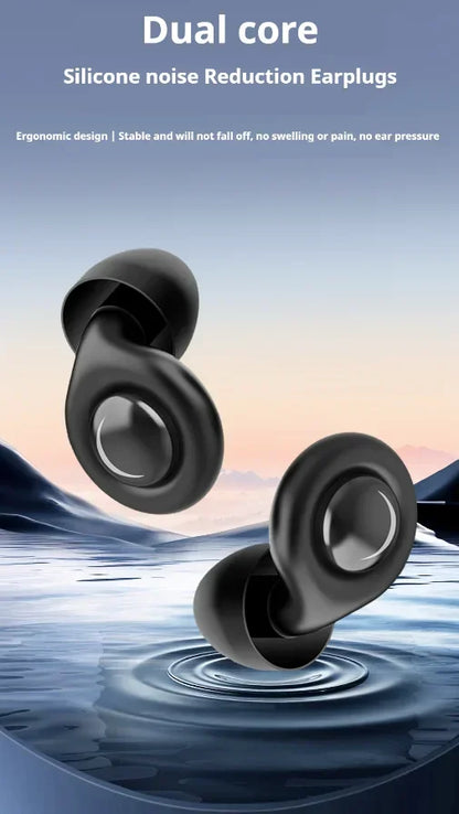 Silicone Ear Plugs Sleep Noise Cancelling Reusable Hearing Protection Anti Noise Earplugs for Concerts Travel Sleeping Ear Plug