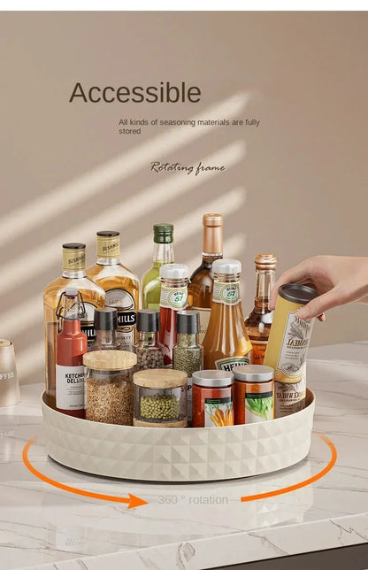 Rotating Spice Rack Organizer