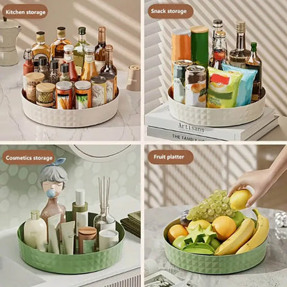 Rotating Spice Rack Organizer