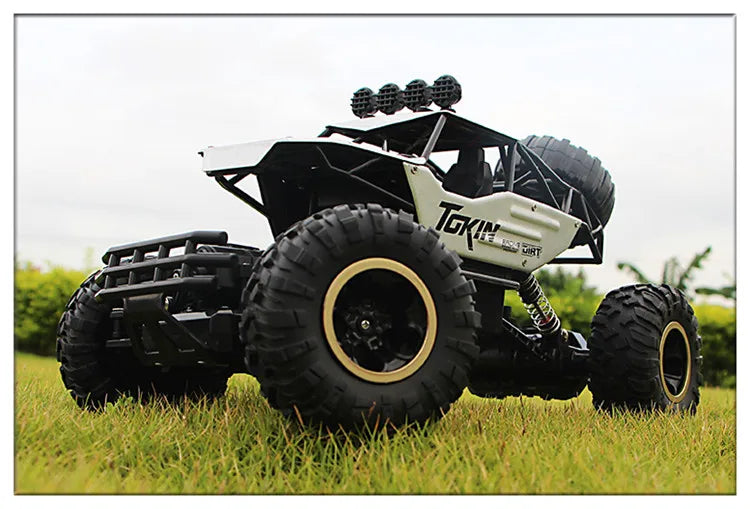 35CM Remote Control Off Road RC Car Radio Climbing Super Alloy Truck Buggy 4x4 RTR Vehicle Electric Toy Childrens Kids Gifts