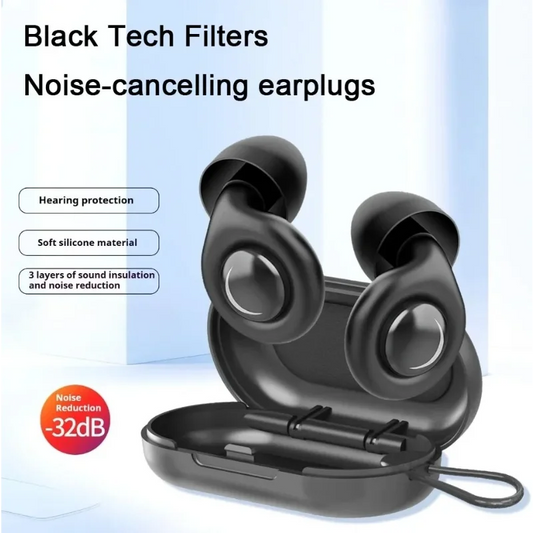 Silicone Ear Plugs Sleep Noise Cancelling Reusable Hearing Protection Anti Noise Earplugs for Concerts Travel Sleeping Ear Plug