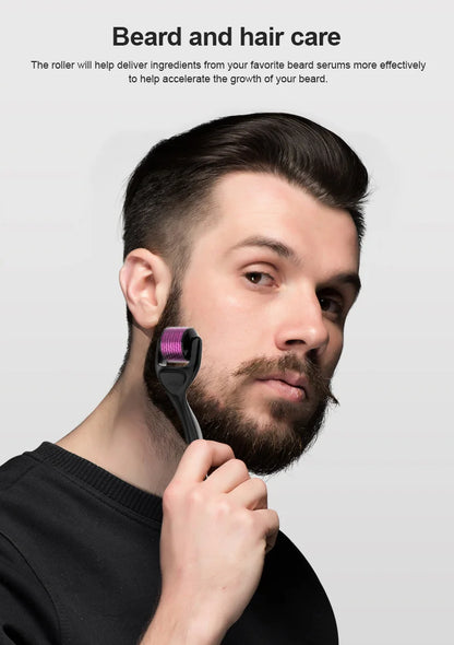 Professional 540 Micro Needle Derma Roller Massage Roller For Skin Care/Beard Growth/Hair Growth