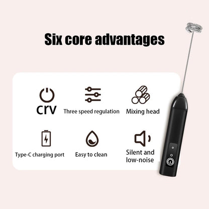 Hot sale Electric Milk Frother Handheld Egg Beater Foamer Coffee Maker Electric Blender Mixer Mini Portable Blender Kitchen Tool