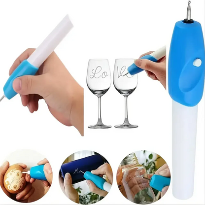 Mini Wireless Engraving Pen, Precision Electric Engraving Pen, Name Writing Engraving Tool For Crafts And DIY.