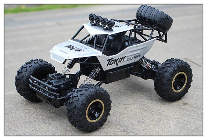 35CM Remote Control Off Road RC Car Radio Climbing Super Alloy Truck Buggy 4x4 RTR Vehicle Electric Toy Childrens Kids Gifts
