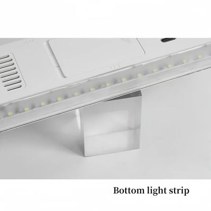 USB Powered Digital Alarm Clock with White Mood Light TEMP Week 2 Alarm DST Table Clock 3 Levels Brightness 12/24H LED Clock