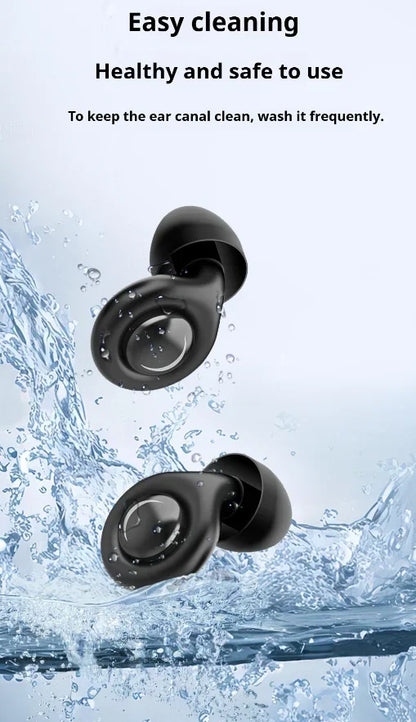 Silicone Ear Plugs Sleep Noise Cancelling Reusable Hearing Protection Anti Noise Earplugs for Concerts Travel Sleeping Ear Plug
