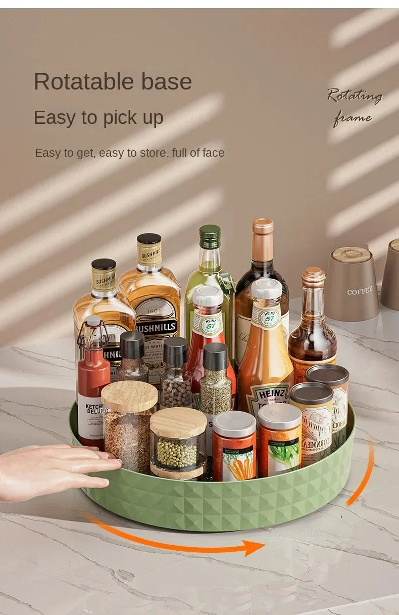 Rotating Spice Rack Organizer