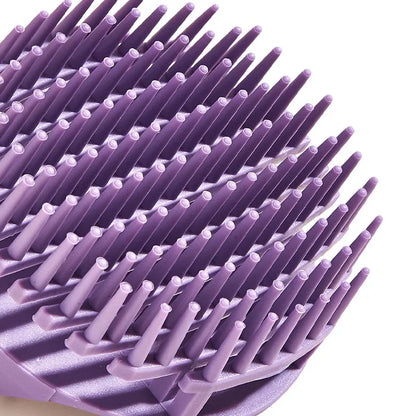 Silicone Shampoo Scalp Hair Massager Head Body Scalp Massage Brush Hair Washing Brush Scalp Exfoliator Brush Head Scrubber Tools