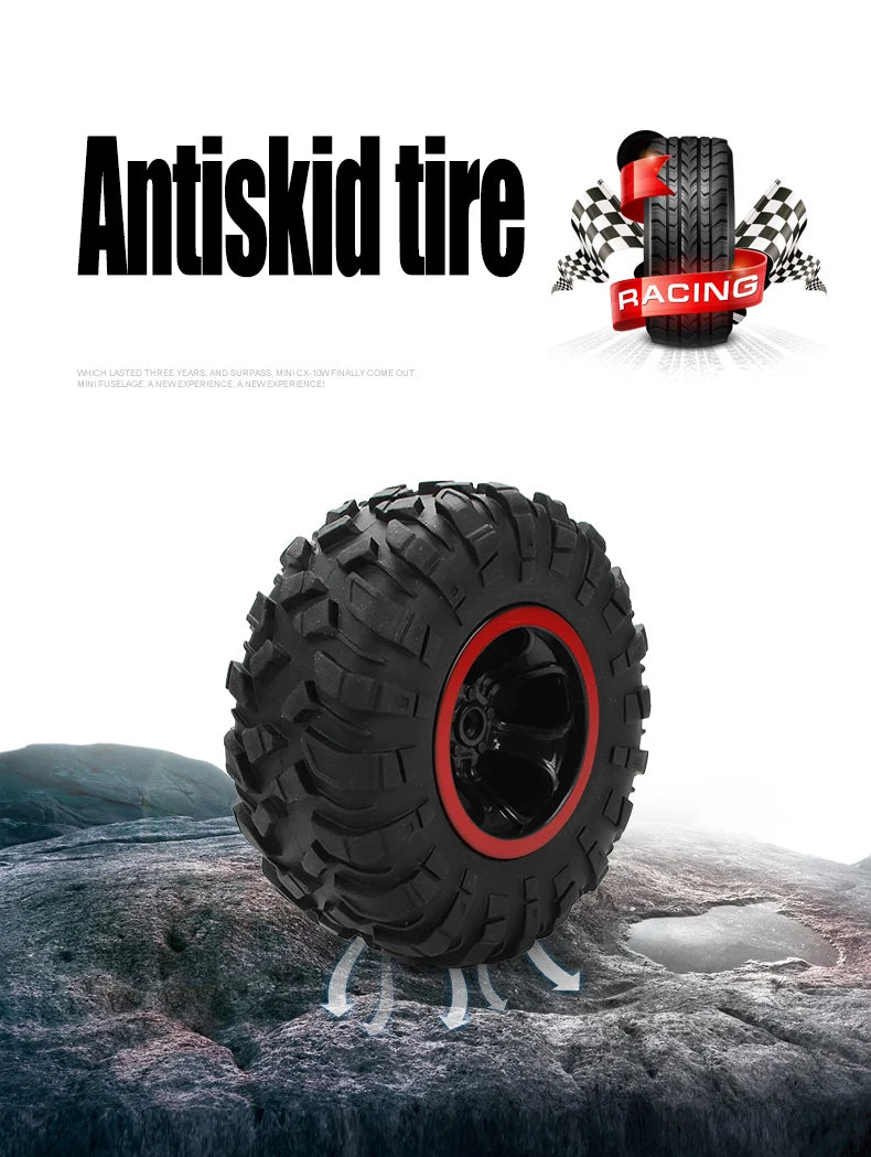 35CM Remote Control Off Road RC Car Radio Climbing Super Alloy Truck Buggy 4x4 RTR Vehicle Electric Toy Childrens Kids Gifts